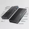 Docking station UNITEK D1104A01 USB4 con cavo 100 W Power Delivery
