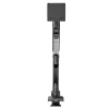 Maclean MC-968 supporto doppio braccio per monitor con molla a gas 17-57 27 kg portata elevata stabile completamente orientabile supporto max VESA 200x200