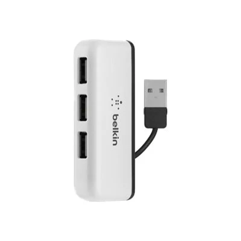 Hub da viaggio Belkin USB 2.0 4 porte, argento, F4U021bt