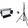 Set LED EUROLITE PLL-480 CW/WW con stativo – luce da palco/ambiente, regolabile bianco freddo e caldo
