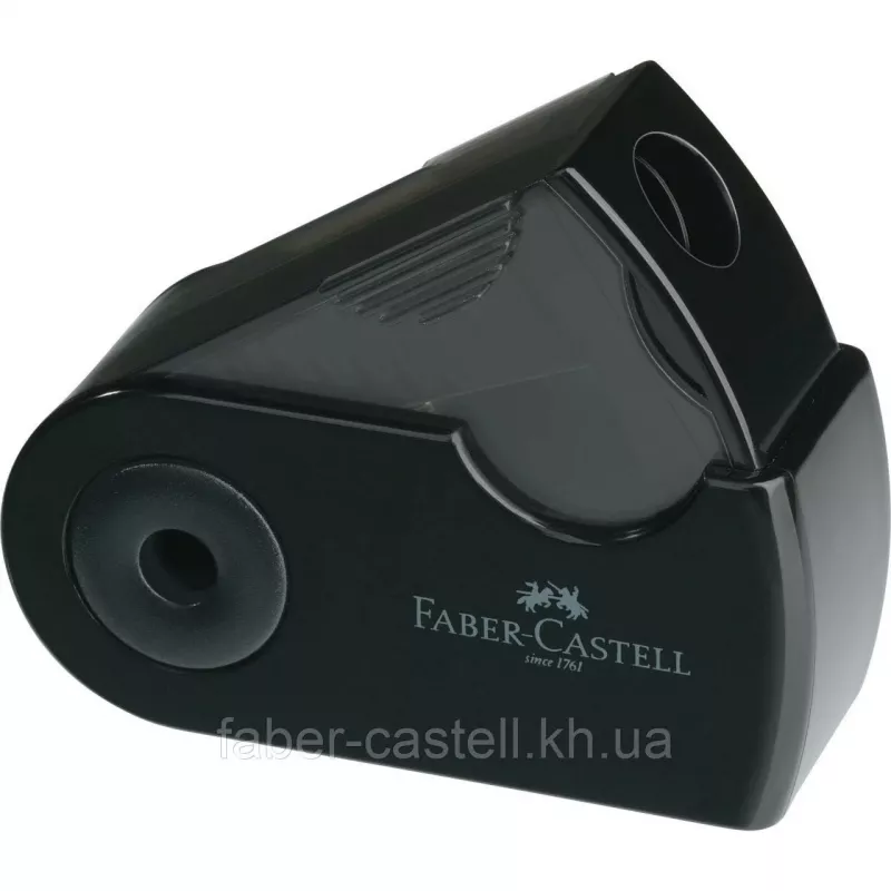 Temperino manuale Faber-Castell 182774 nero blu rosa