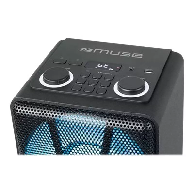 Muse Party Box altoparlante M-1805 DJ 150 W connessione wireless nero Bluetooth