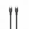 HYPER HyperJuice Cavo USB-C a USB-C in silicone 240W (1,8m/2m) - nero