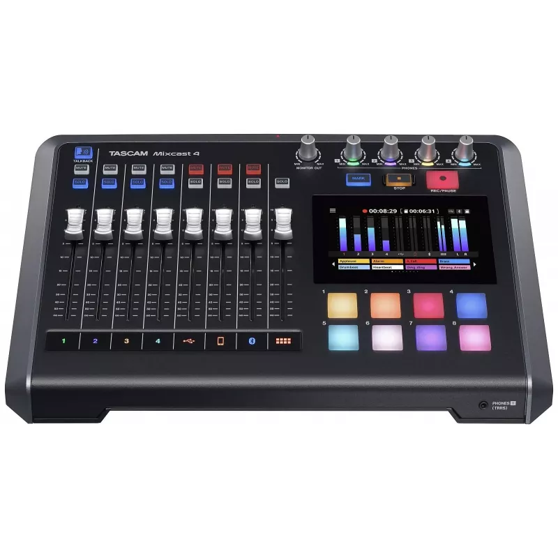 Tascam Mixcast 4 – mixer per registrazioni podcast