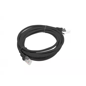 Cavo di rete LANBERG PCU5-10CC-0300-BK U/UTP Cat5e, 3 m, nero