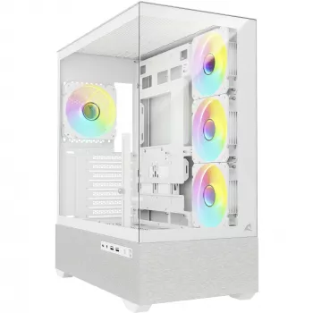 Case per computer Sharkoon AK7 ARGB ATX bianco