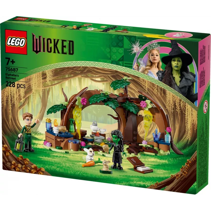 Set LEGO Elphaban Hideout 75687 – set di gioco con 3 minifigure