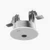 Custodia per montaggio a soffitto - interno - per alcune telecamere AXIS M30 - alluminio - bianco