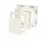 Shelly · Accessorio Plug & Play · BLU Wall Switch 4 adattatore Gira & Merten ·
