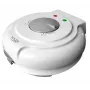Macchina per waffle Adler AD 3038 – waffle rotondo singolo, 1500 W, termostato regolabile, piastre antiaderenti, grigio/bianco