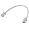 Ubiquiti UACC-Cable-Patch-EL-0.15M-W Cavo di rete traslucido, bianco Cat6