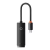 Adattatore di rete Baseus Lite Series USB-C a RJ45 (nero)