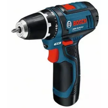 Bosch GSR 10,8-2-LI Professional senza chiave nero, blu, rosso