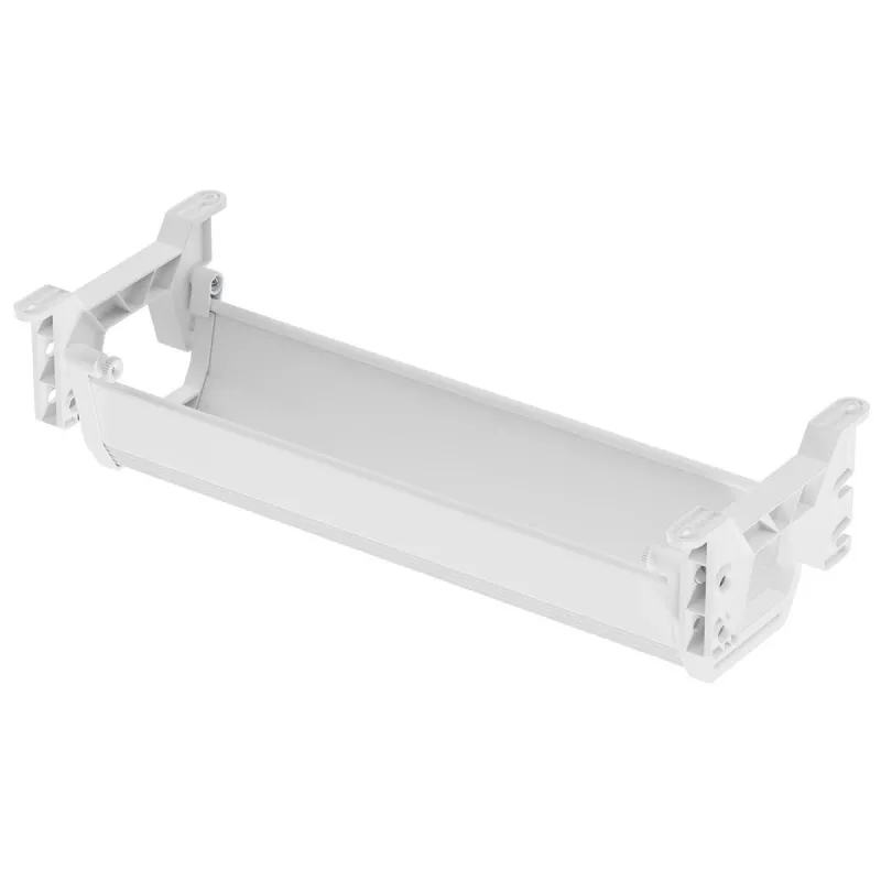 Organizer per cavi e ciabatte sottoscrivania Maclean, carico max. 5 kg, bianco, MC-106 W