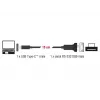 Cavo seriale DeLOCK 63908 nero 0,15 m DB-9