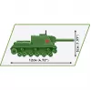 Kit di costruzione Cobi ISU 152 – tema Seconda Guerra Mondiale, 135 pezzi, verde