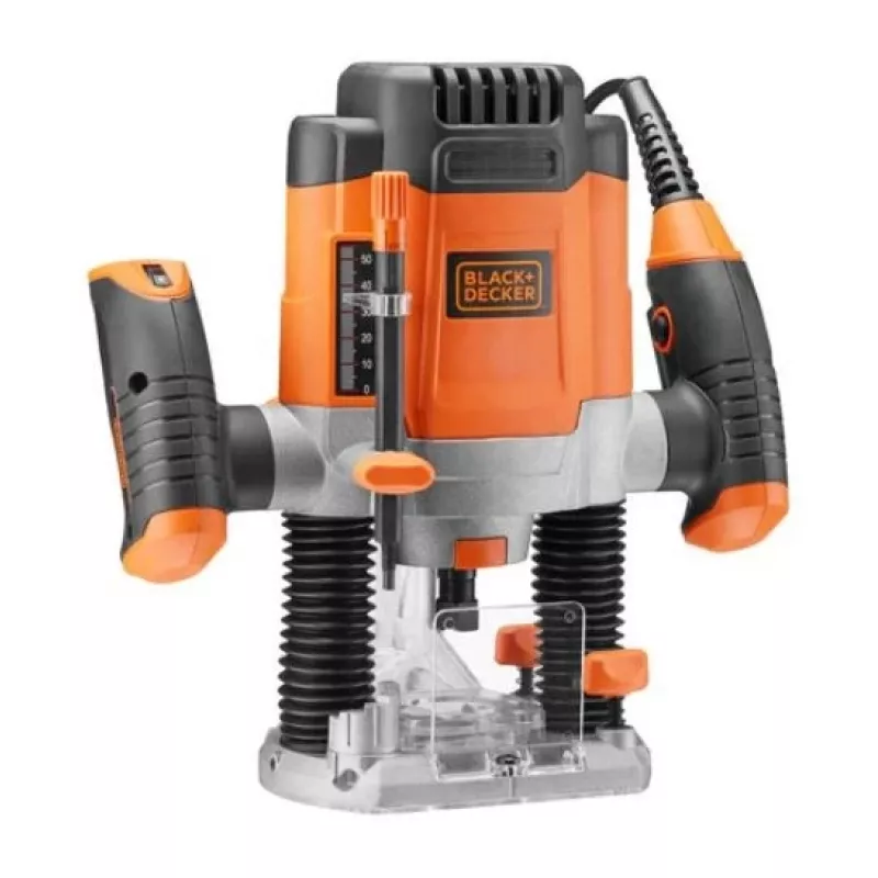 Fresatrice verticale Black+Decker KW1200E 1200W 8000 - 28000 giri/min