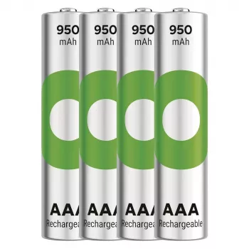 Batterie R03/AAA NI-MH 950mAh blister 4 pz.