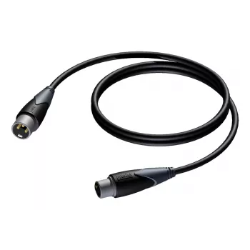 Cavo XLR maschio su XLR femmina Procab 10 m — connessione audio bilanciata, Procab 1KPCL114