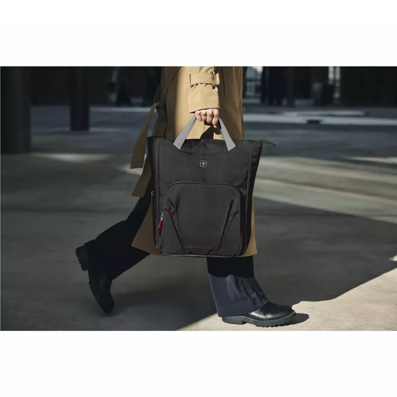 Borsa da donna Wenger SwissGear Motion Vertical Tote 39,6 cm 15,6 pollici nero
