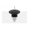 Clip ad albero di Natale DeLOCK 60187 nero nylon 15 mm 14,5 mm 10 pz.