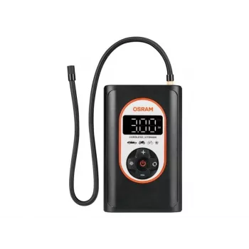 Gonfiatore pneumatici Ledvance O4062172306294 — compressore ricaricabile 12V, 8,3 bar, display digitale