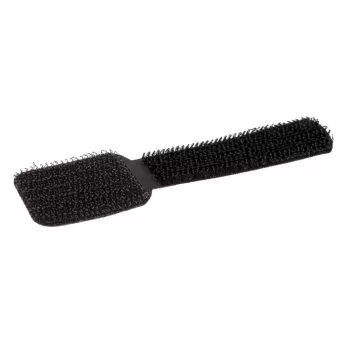 LABEL THE CABLE PRO supporto da parete in velcro per cavi, set da 50 pezzi - nero