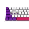 LORGAR KBP70MW, tastiera da gaming meccanica wireless 65% Pro, bianco, layout EN