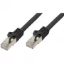 Cavo di rete S/CONN Cat. 7 S/FTP 20 m nero