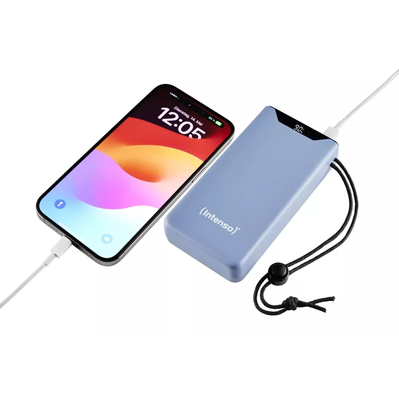 Intenso 7332055 powerbank litio-polimero (LiPo) 20000 mAh blu