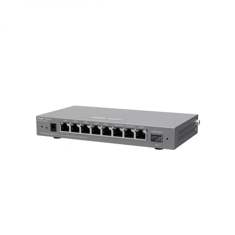 Ruijie Reyee RG-EG209GS router/controller Gigabit a 9 porte gestito dal cloud, 8x GbE, 1x SFP, VPN