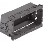 OBO 71GD7-2 scatola da incasso per apparecchi 2 posti grigio ferro 148x77x58mm 6288608 1 (6288608)
