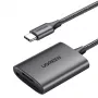 Lettore di schede UGREEN CM401 USB-C 5 Gb/s, case in alluminio, MMCmicro, USB 3.2 Gen 1 Type-C