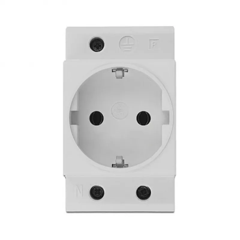 Presa CEE 7/3 DeLOCK 11469 grigio chiaro 250V 16A