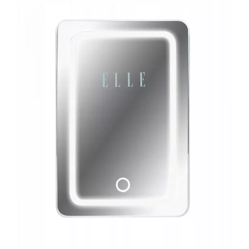 Mini frigo con specchio LED per trucco Elle ESDAFX04WHEU 4 L bianco