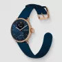 Withings ScanWatch 2 - orologio con ECG, frequenza cardiaca, SpO2, monitoraggio attività e sonno (38 mm, blu oro rosa)
