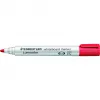 Pennarello Staedtler Lumocolor 351 WP4 punta bullet nero blu verde rosso