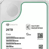 Seagate Exos ST26000NM000C-FR disco rigido da 26 TB 3,5 pollici SATA-600, 7200 giri/min, Factory Refurbished