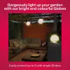 Outdoor Smart Globe Light Colour confezione da 3, luce LED sostituisce 33 Watt