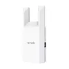 Ripetitore di rete TENDA T10 2,4 GHz Wi-Fi 4, 300 Mbit/s, 2 antenne esterne, 1x RJ-45, bianco