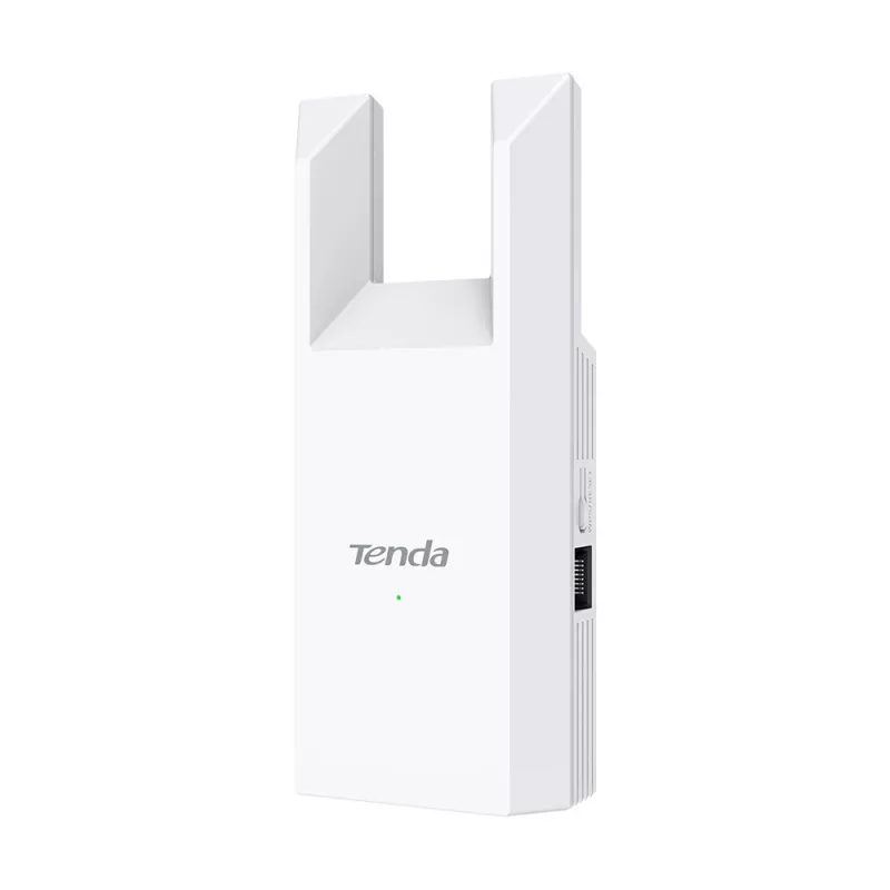 Ripetitore di rete TENDA T10 2,4 GHz Wi-Fi 4, 300 Mbit/s, 2 antenne esterne, 1x RJ-45, bianco