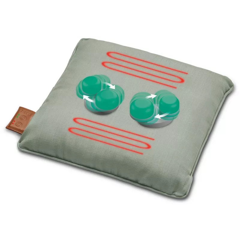 Beurer MG 139 cuscino massaggiante Shiatsu, menta