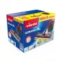 Lavapavimenti VILEDA Ultramax XL Box — testa rotante 360° in microfibra lavabile, pieghevole, per pavimenti duri