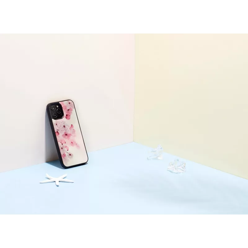 Custodia iKins per Apple iPhone 12 Pro Max – design fiori di ciliegio