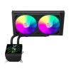 Dissipatore a liquido per CPU Gamemax | GLACIER 240 LCD BK | Intel, AMD