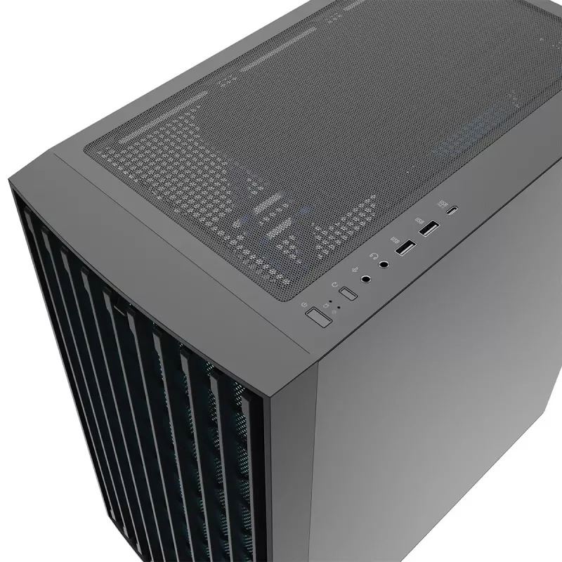 Case per PC MODECOM BREEZE ARGB Flow MIDI USB 3.0 X 2 USB-C