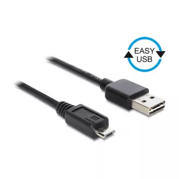 Cavo DELOCK EASY-USB 2.0 Type-A maschio > USB 2.0 Type Micro-B maschio 50 cm nero
