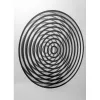 NeXtime orologio 3028 OP, 16x30,2 cm, da parete, vetro, argento
