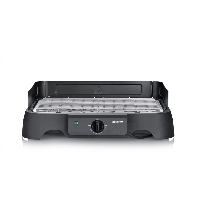 Griglia elettrica da tavolo SEVERIN PG 8593, 2000 W, griglia rettangolare, nero