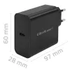 Caricabatterie QOLTEC Super Quick PD 65W USB‑C Power Delivery 5–20V, 1x USB‑C, USB PD 3.0, connettore maschio Type-C, 65 W